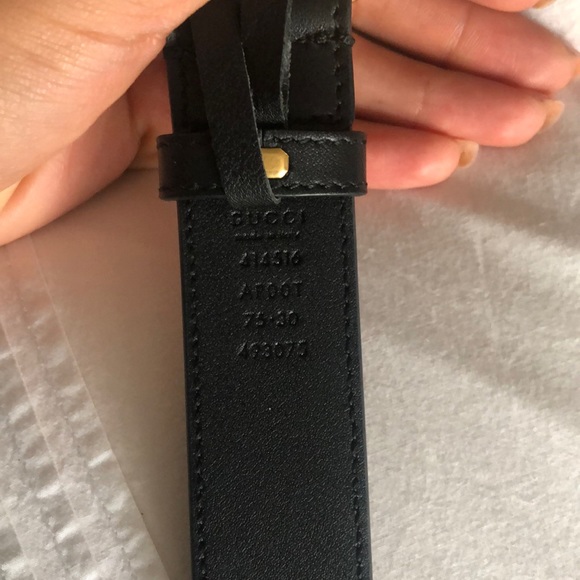 BRAND NEW GUCCI BELT WITH BOX,DUSTER BAG & RECEIPT - Picture 2 of 3